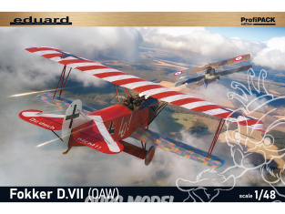 EDUARD maquette avion 8136 Fokker D.VII (OAW) ProfiPack Edition 1/48