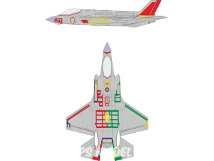 Eduard Express Mask EX931 F-35A RAM Coating Early Tamiya 1/48