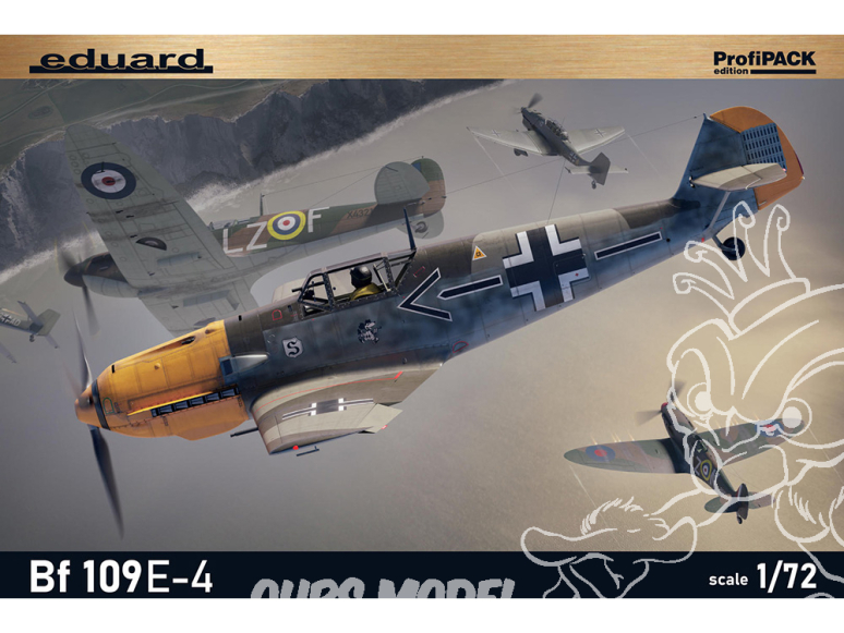 EDUARD maquette avion 7033 Messerschmitt Bf 1090E-4 ProfiPack Edition 1/72