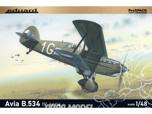 EDUARD maquette avion 8192 Avia B.534 IV serie ProfiPack Edition - Réédition 1/48