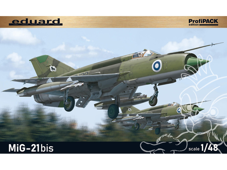 EDUARD maquette avion 8232 MiG-21Bis ProfiPack Edition - Réédition 1/48