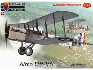 KP Model kit avion KPM0316 Airco DH-9A Dans les services australiens 1/72