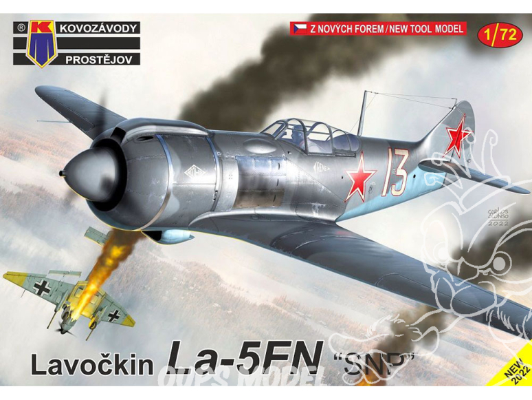 KP Model kit avion KPM0359 Lavočkin La-5FN "SNP" 1/72