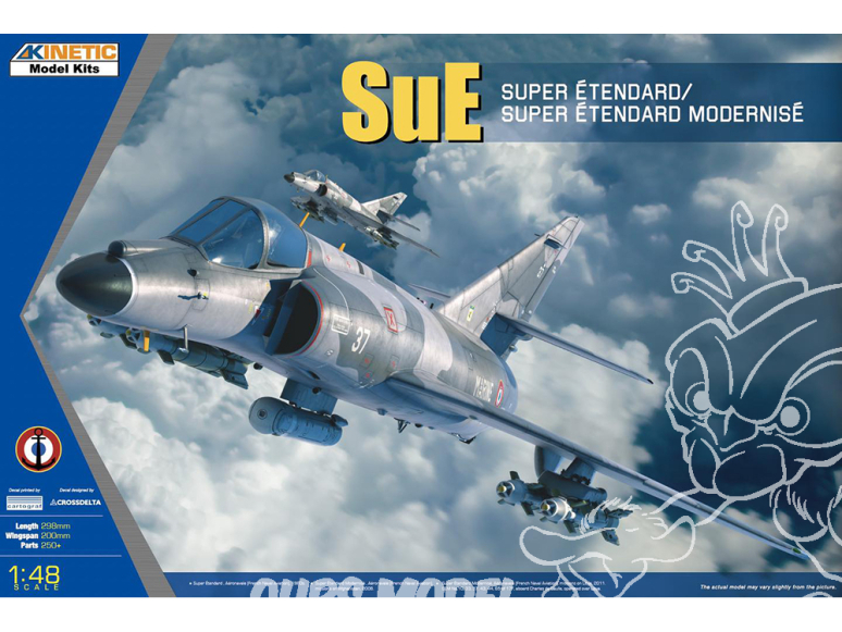 Kinetic maquette avion K48140 SEM Super Etendard Modernisé 1/48