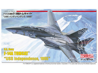 Fine Molds avion FP32 US Navy F-14A Tomcat "USS Indépendance 1995" 1/72