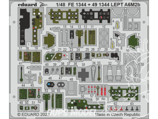 EDUARD photodecoupe avion FE1344 Zoom amélioration A6M2b Academy 1/48