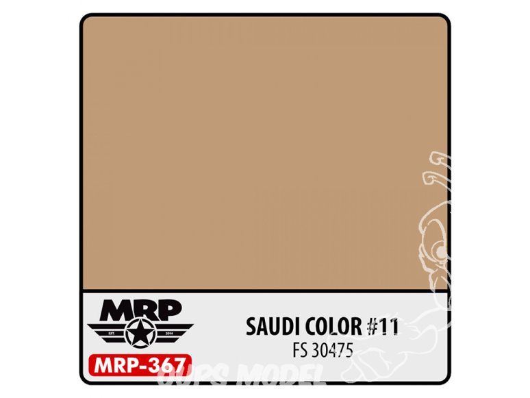 MRP peintures 367 COULEUR SAOUDITE n°11 FS30475 30ml