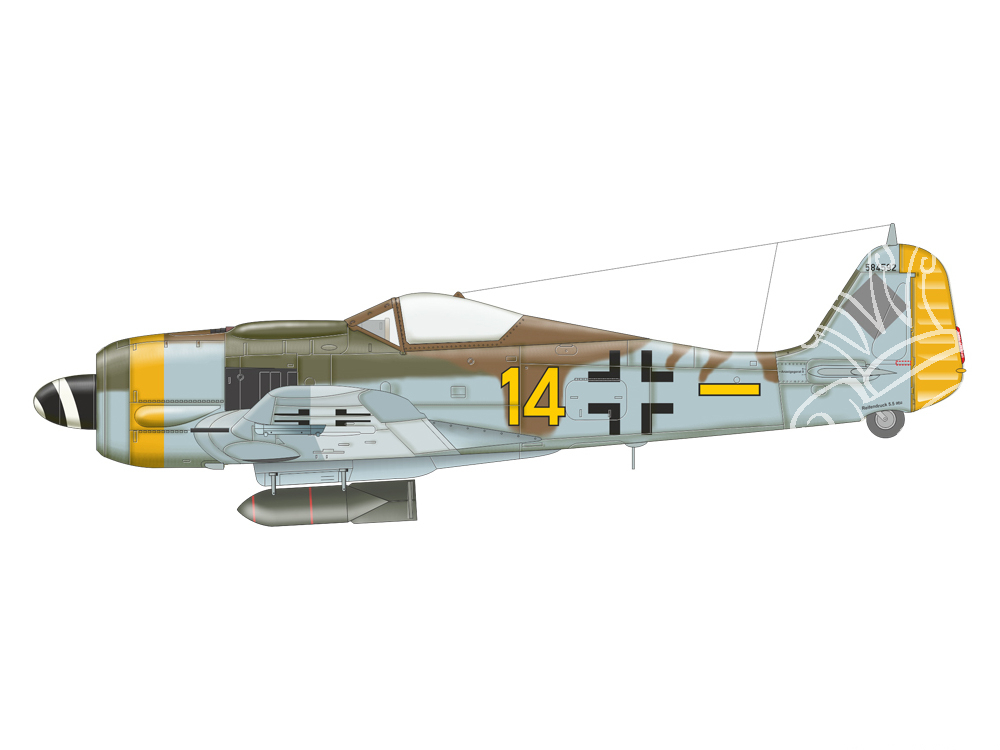 Eduard Maquette Avion 70119 Focke Wulf Fw 190f 8 Profipack Edition