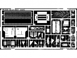 Eduard photodecoupe militaire 35298 M-12 GMC 1/35