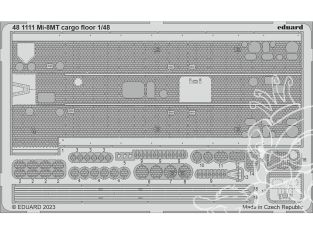 EDUARD photodecoupe hélicoptère 481111 Plancher cargo Mi-8MT Trumpeter 1/48