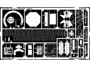 Eduard photodecoupe militaire 35333 M-1A1 1/35