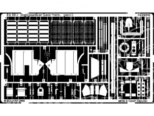 Eduard photodecoupe militaire 35337 Jagdpanther Late version 1/35