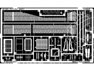 Eduard photodecoupe militaire 35350 Pz.II Ausf.F/G 1/35