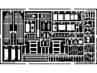 Eduard photodecoupe militaire 35355 Kubelwagen 1/35