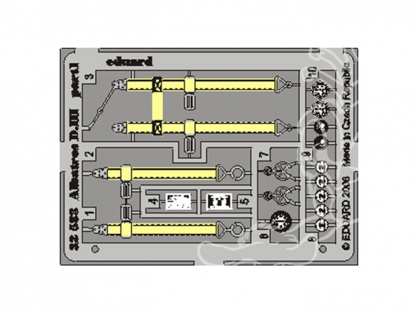 EDUARD photodecoupe avion 32583 Albatros D.III 1/32