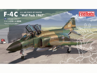 Fine Molds avion 72846 Chasseur F-4C de l'US Air Force "Wolfpack 1967" 1/72