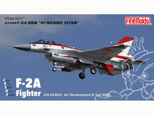 Fine Molds avion 72948 Chasseur JASDF F-2A Unité d'expérimentation de développement en vol S/N 63-8501 1/72