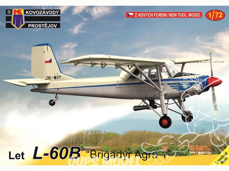 KP Model kit avion KPM0393 Let L-60 Brigadyr Agro1 1/72