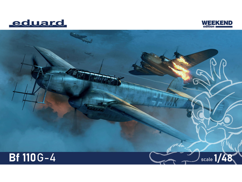 EDUARD maquette avion 8405 Messerschmitt Bf 110G-4 WeekEnd Edition 1/48