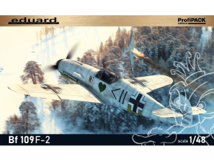 EDUARD maquette avion 82115 Messerschmitt Bf 109F-2 ProfiPack Edition Réédition 1/48