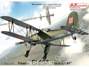 AZ Model Kit avion AZ7844 Fieseler Fi 167 AF croate 1/72