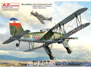 AZ Model Kit avion AZ7845 Fieseler Fi 167 Sur les Balkans 1/72