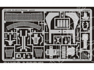 Eduard photodecoupe militaire 35440 M-48A3 Patton 1/35