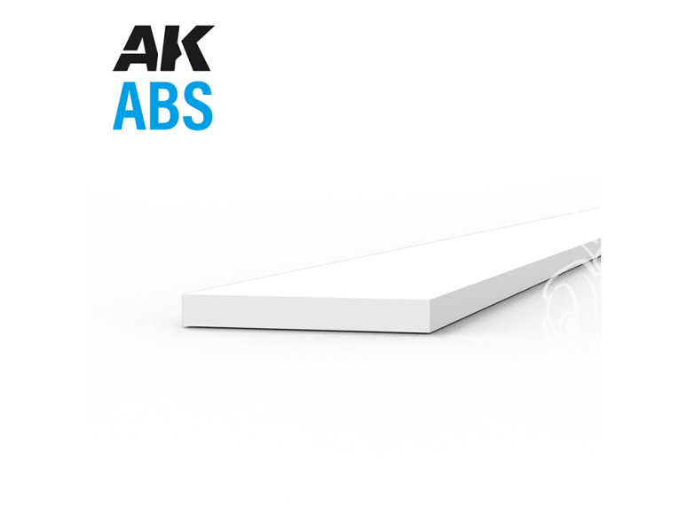 AK interactive ak6711 BANDE ABS 0.50 x 4.00 x 350mm 10 unités par sachet