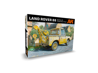 AK interactive ak35014 LAND ROVER 88 SERIES IIA GRUE DEPANNAGE 1/35