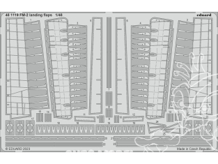 EDUARD photodecoupe avion 481119 Volets d'atterrissage FM-2 Eduard 1/48