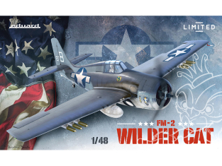 EDUARD maquette avion 11175 Wilder Cat - FM-2 Wildcat Edition Limitée 1/48