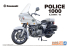 Aoshima maquette moto 64801 Kawasaki KZ1000C Police 1000 1981 1/12