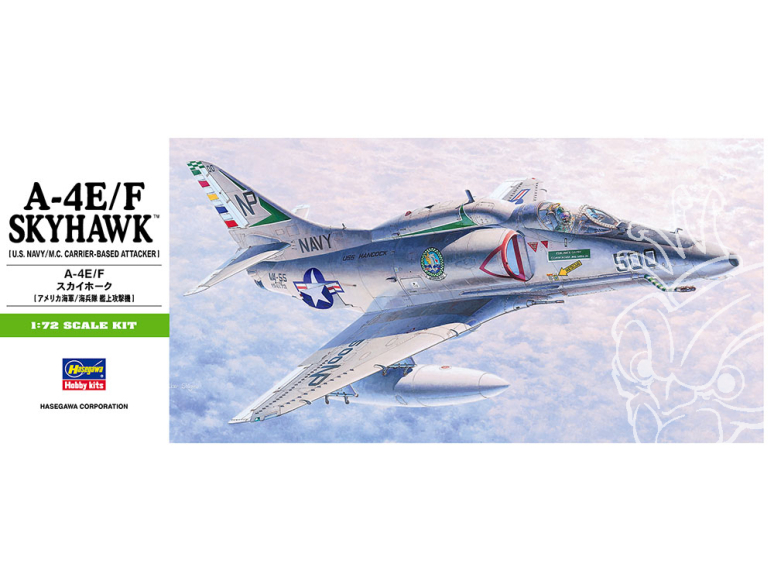 Hasegawa maquette avion 00239 A-4E/F Skygawk U.S. Navy 1/72