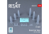 ResKit kit d&#039;amelioration Avion RSU48-0253 Réservoirs de carburant Rafale RPL 701 (1250L) 3 pcs impression 3D pour tous kit 1/48