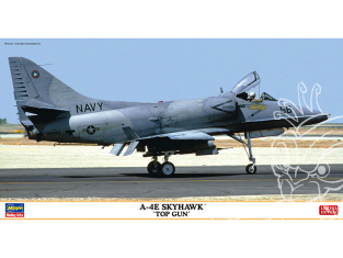 Hasegawa maquette avion 07523 A-4E Skyhawk "Top Gun" 1/48