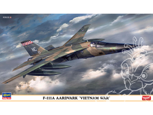 Hasegawa maquette avion 02441 F-111A AARDVARK "Guerre du Vietnam" 1/72