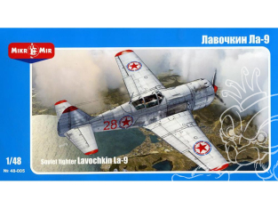 MikroMir maquette 48-005 Lavochkin La-9 (nom de l'OTAN Fritz) 1/72