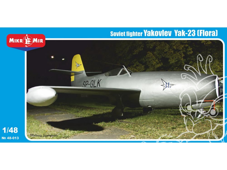 MikroMir maquette 48-013 Avion Yakovlev Yak-23 (Flora) 1/48