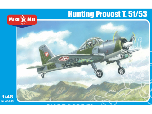 MikroMir maquette 48-015 Avion Hunting Provost T.51/53 version armée 1/48