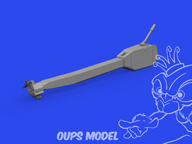 Eduard kit d'amelioration avion brassin Print 648912 F-4E Phantom crochet de queue Meng 1/48