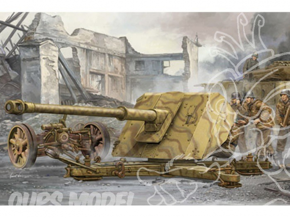 Trumpeter maquette militaire 02308 CANON LOURD ANTI CHARS ALLEMAND 88mm PaK 43/41 1/35