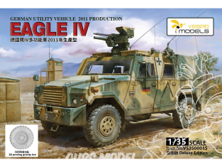 Vespid Models maquette militaire VS35001S Mowag Eagle IV roues résine 3D 1/35