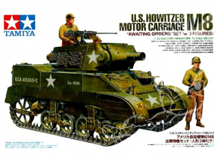 TAMIYA maquette militaire 35312 M8 Howitzer Motor Carriage1/35