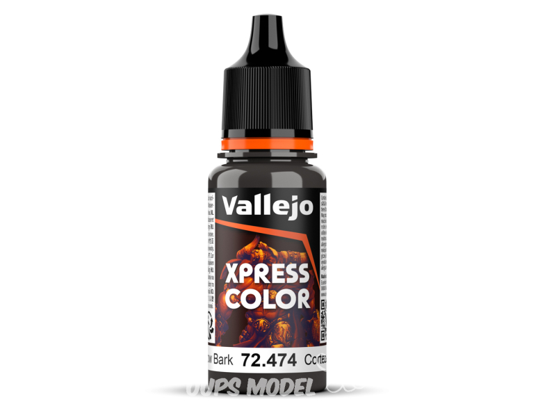 Vallejo Peinture Acrylique Game Color Nouvelle gamme 72474 Xpress Ecorce de Saule 18ml