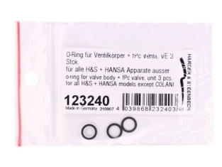 Harder & Steenbeck AEROGRAPHE 123240 Joint torique pour corps de valve + valve fPc pour tous Harder & Steenbeck sauf COLANI