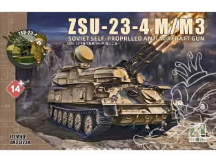 ZimiModel maquette canon Zm35123H Soviétique ZSU-23-4M/M3 Shilka SPAAG 1/35