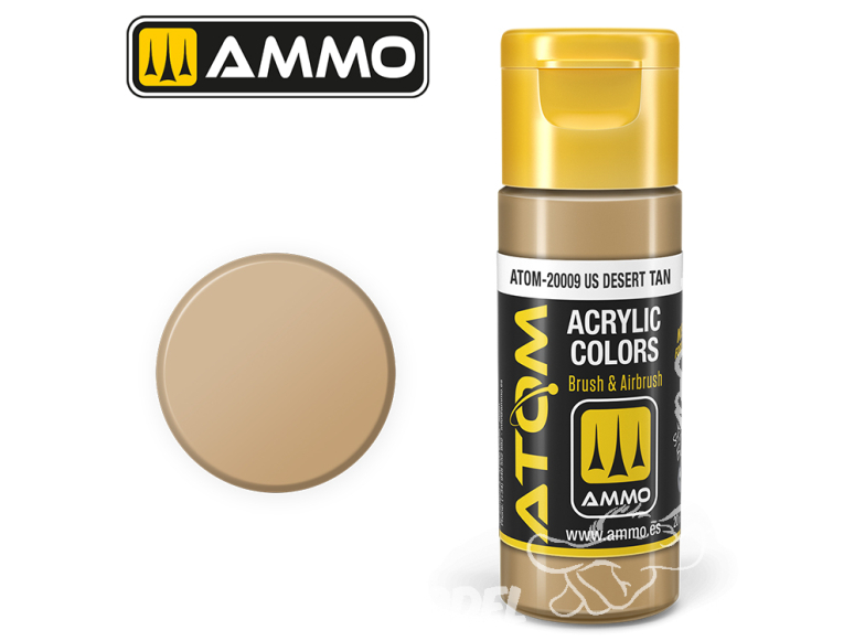 ATOM MIG peinture acrylique 20009 US Desert Tan 20ml