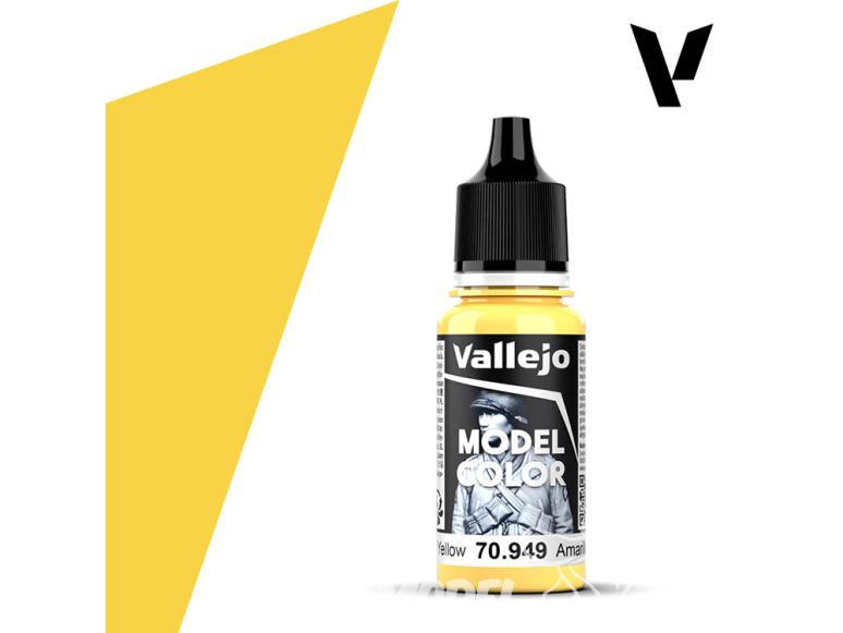 Vallejo Peinture Acrylique Model Color 70949 Jaune clair 18ml nouvelle formule