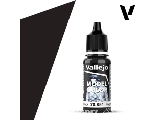 Vallejo Peinture Acrylique Model Color 70861 Noir brillant FS17038 17ml