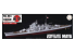 Fujimi maquette bateau 451992 Maya Croiseur lourd de la Marine Japonaise Full Hull 1/700